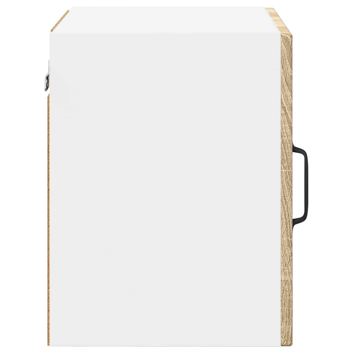 Wall Glass Cabinet PORTO Sonoma Oak 40 x 31 x 40 cm
