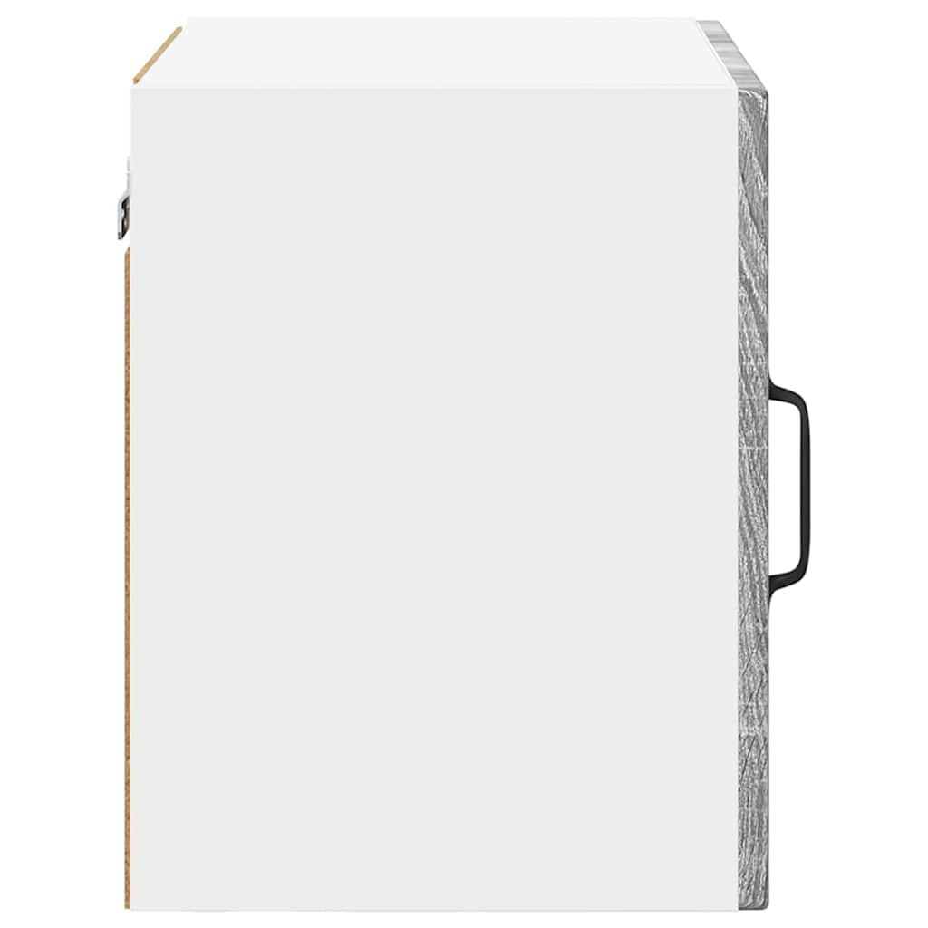Wall Glass Cabinet PORTO 2 pcs Grey Sonoma 40 x 31 x 40 cm