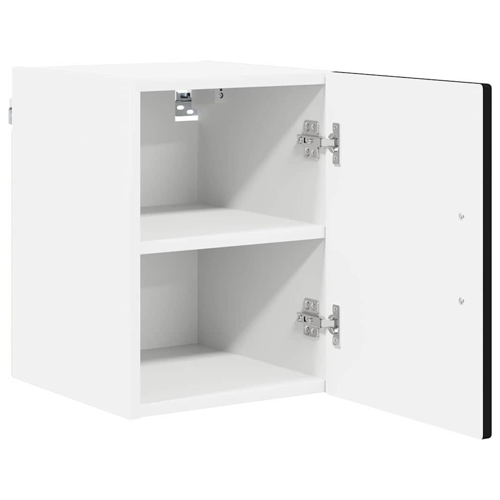 Wall Cabinet PORTO Black 30 x 31 x 40 cm Engineered Wood