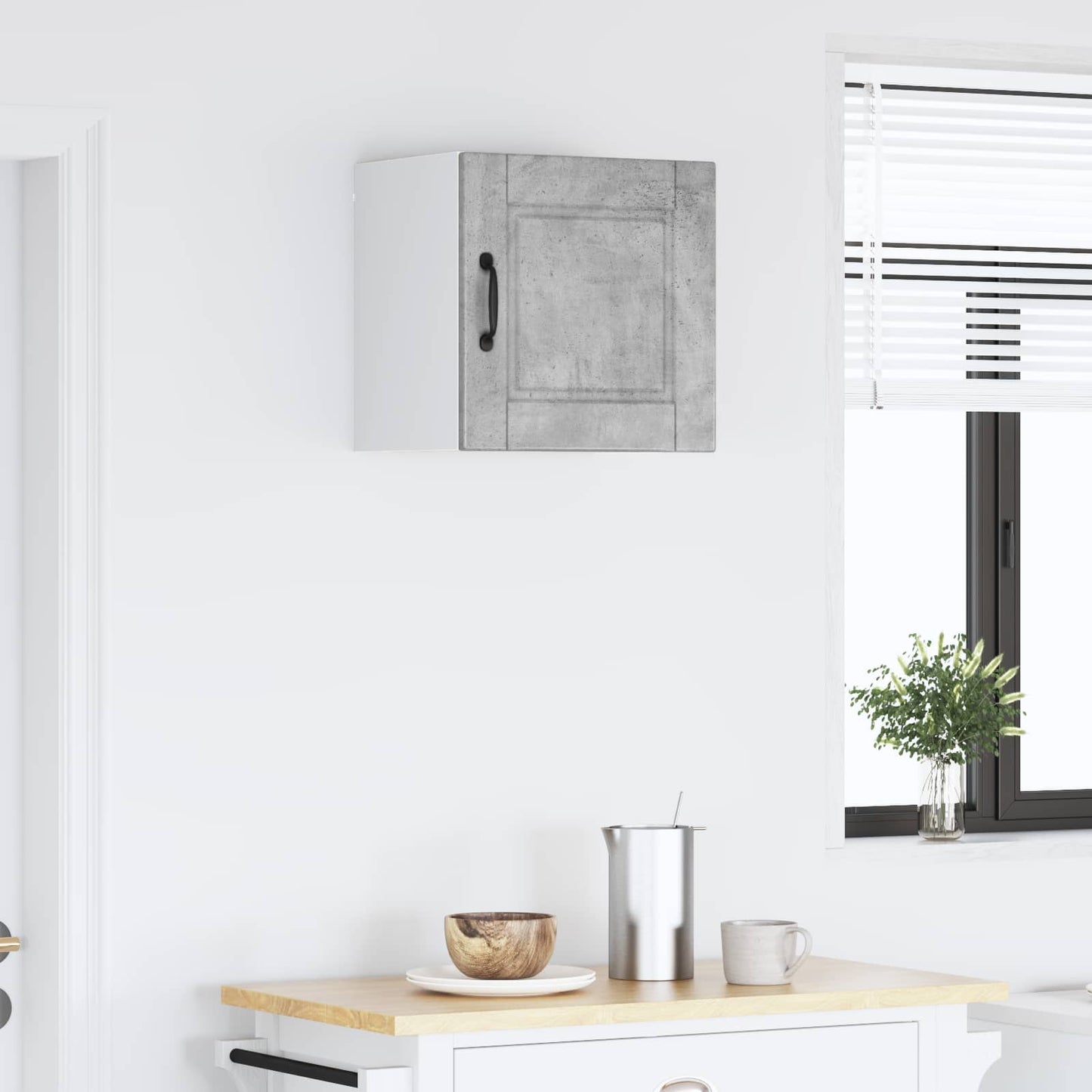 Wall Cabinet PORTO Concrete Grey 40 x 31 x 40 cm
