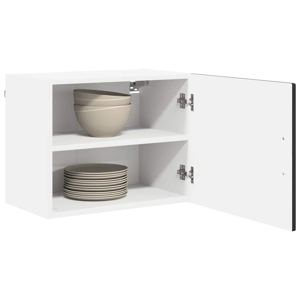 Wall Cabinet PORTO 2 pcs Black 50 x 31 x 40 cm Engineered Wood