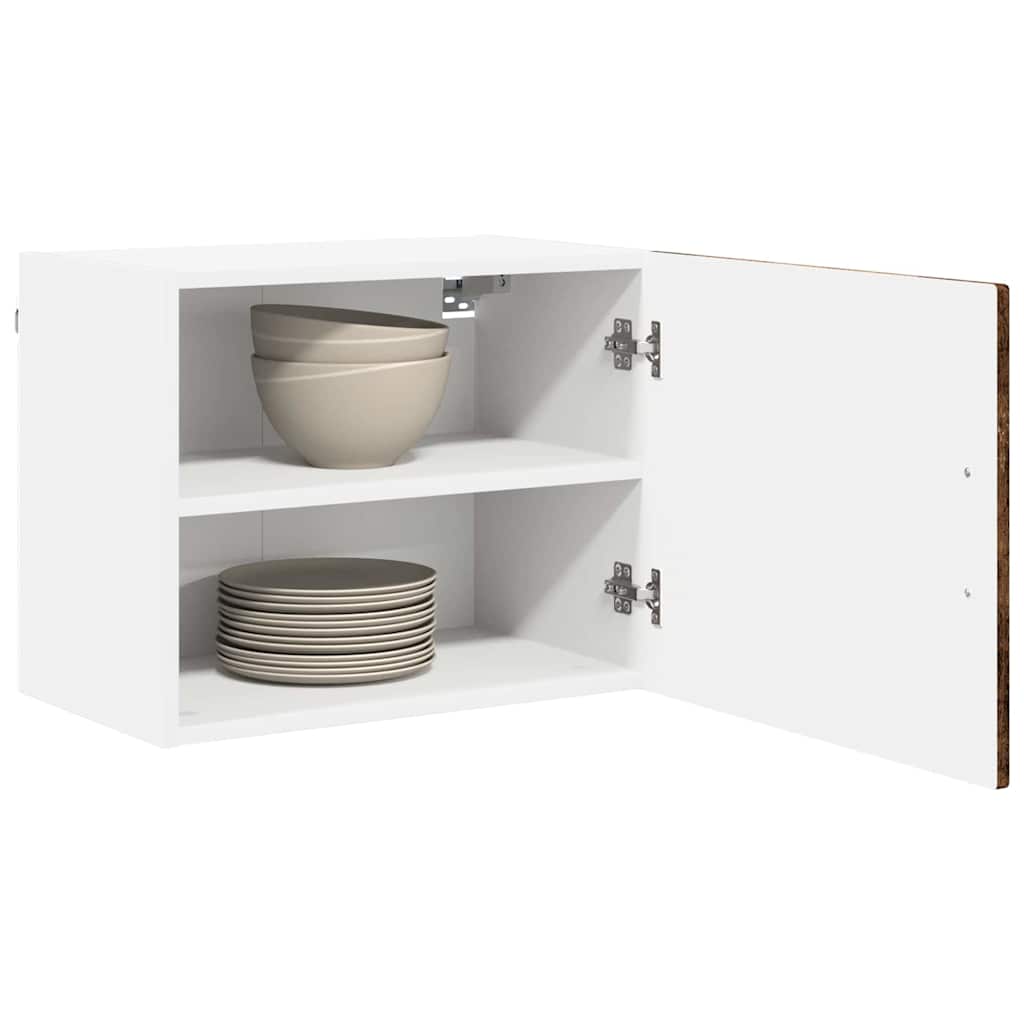 Wall Cabinet PORTO Smoked Oak 50 x 31 x 40 cm Engineered Wood