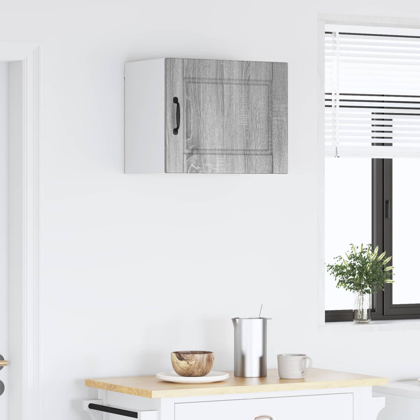 Wall Cabinet PORTO Grey Sonoma 50 x 31 x 40 cm Engineered Wood