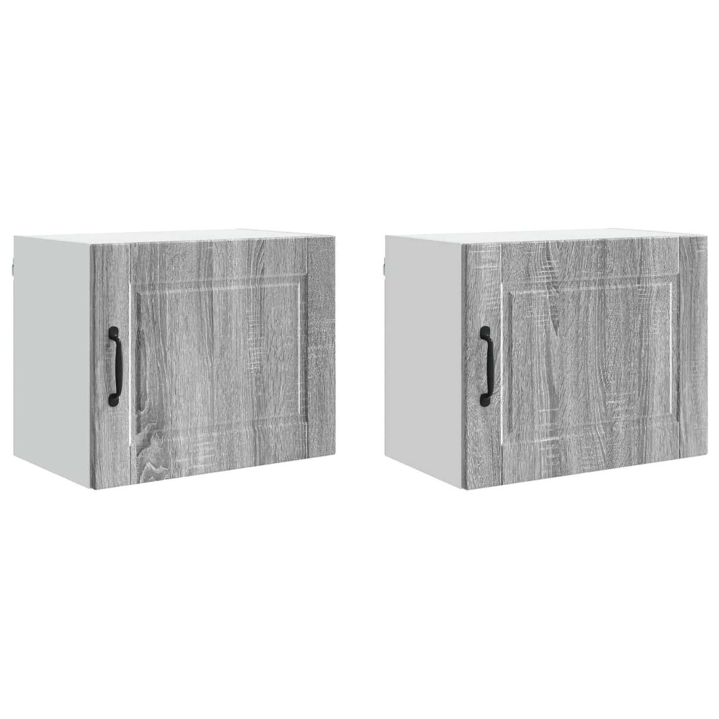 Wall Cabinet PORTO 2 pcs Grey Sonoma 50 x 31 x 40 cm