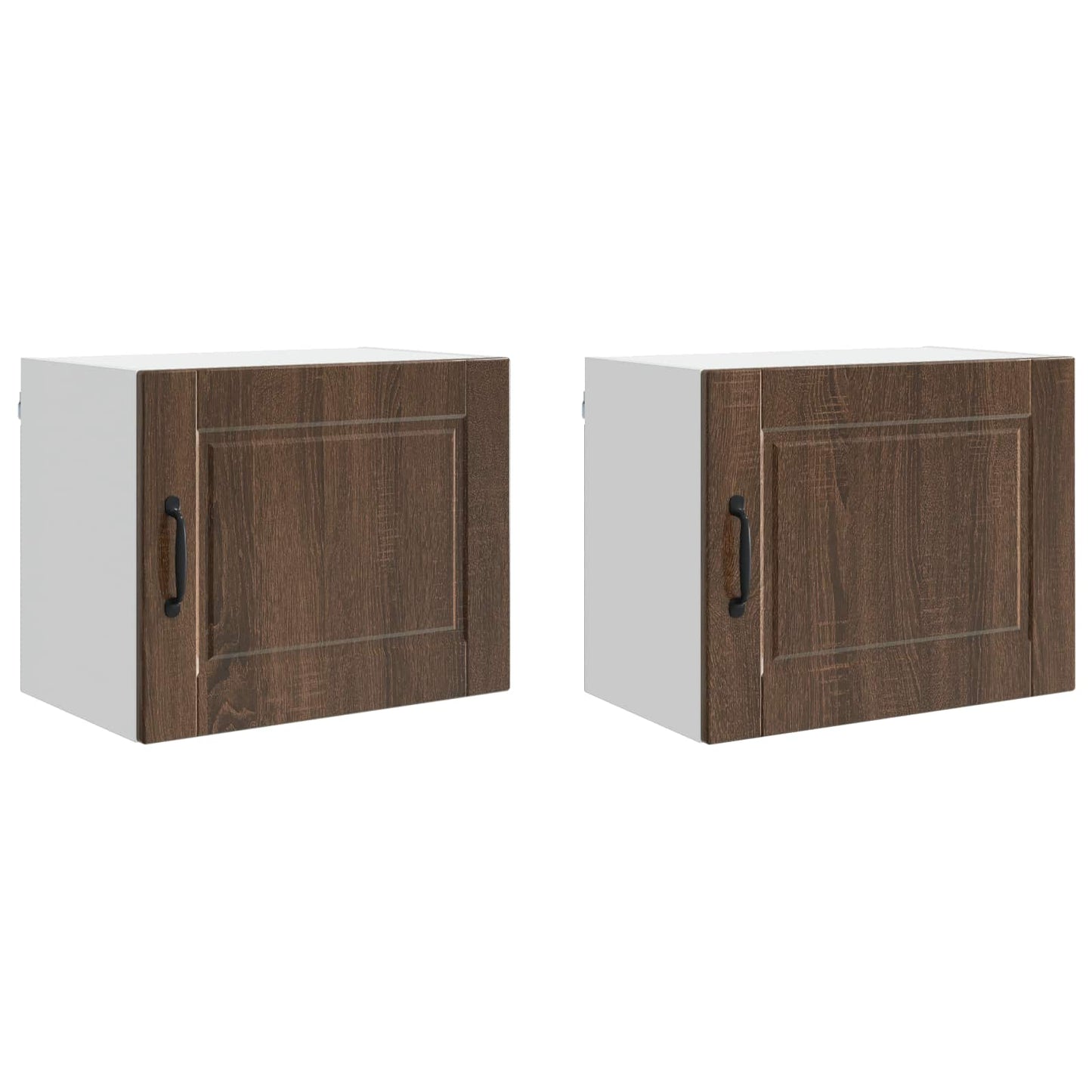 Wall Cabinet PORTO 2 pcs Brown Oak 50 x 31 x 40 cm