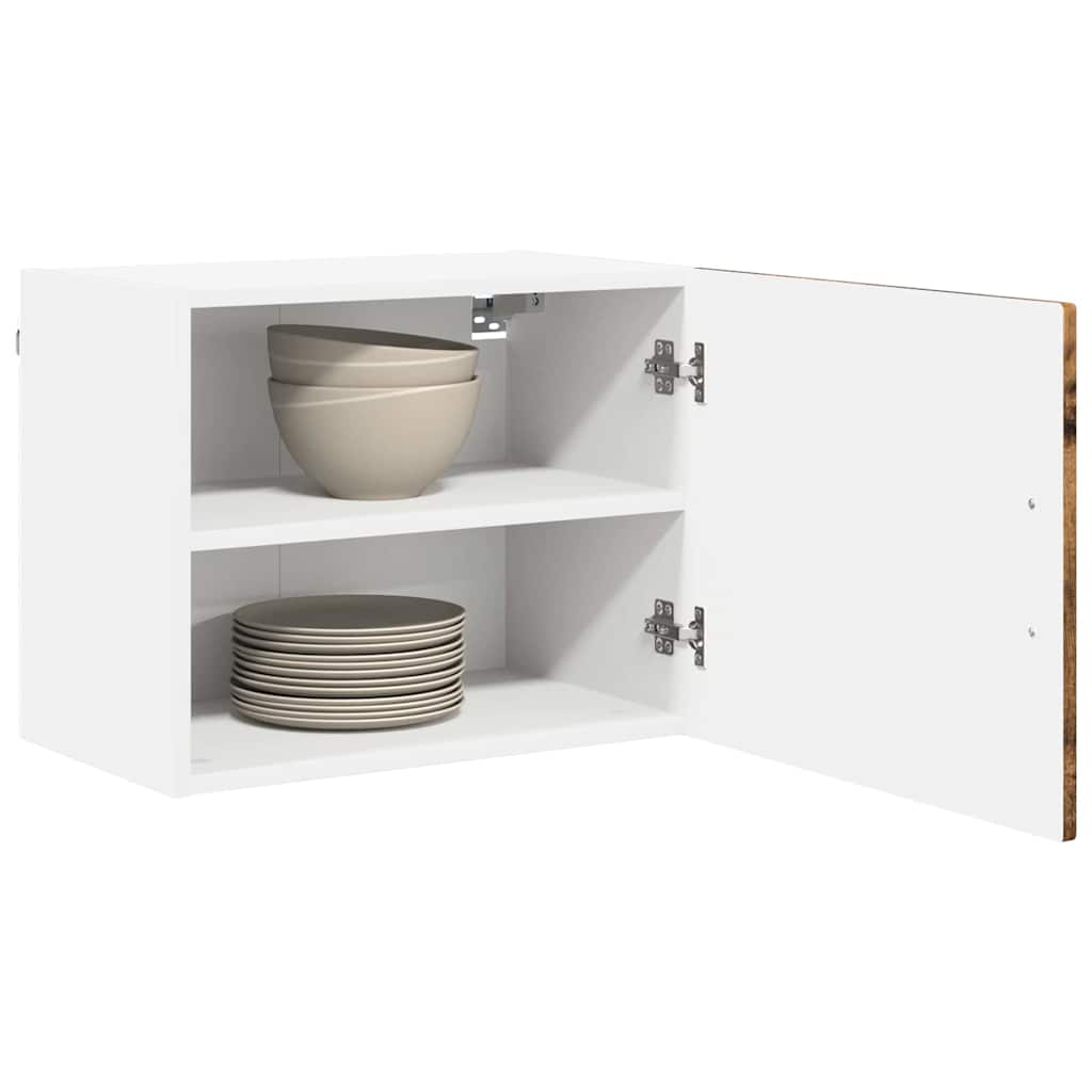 Wall Cabinet PORTO 2 pcs Old Wood 50 x 31 x 40 cm