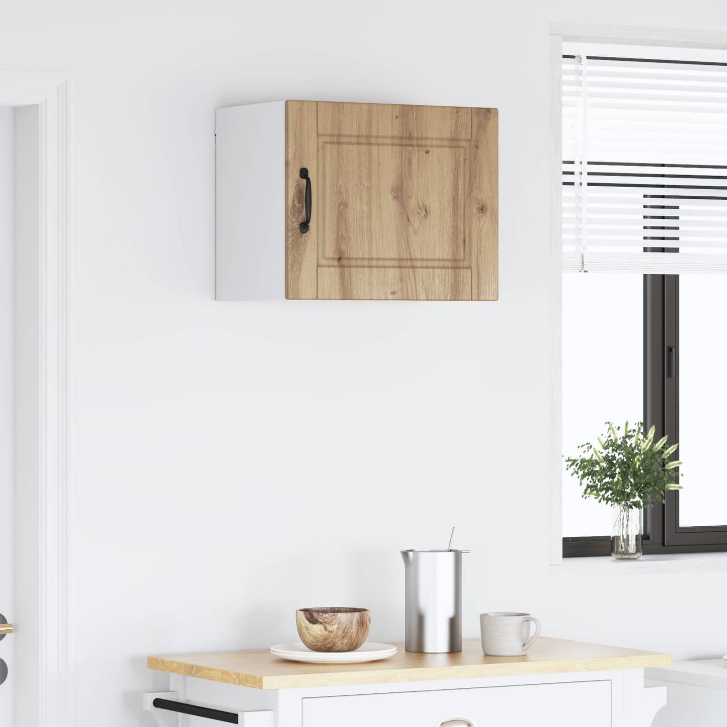 Wall Cabinet PORTO Artisan Oak 50 x 31 x 40 cm Engineered Wood