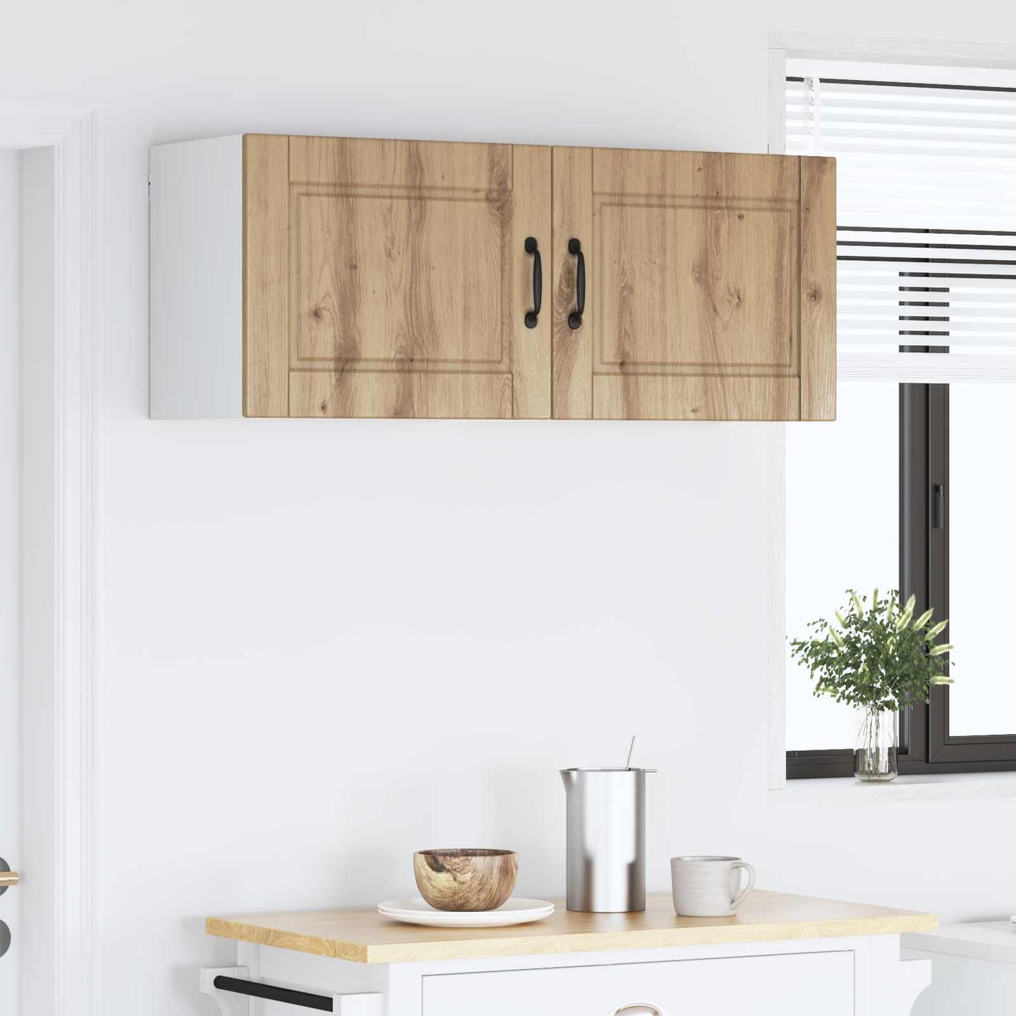Wall Cabinet PORTO 2 pcs Artisan Oak 50 x 31 x 40 cm
