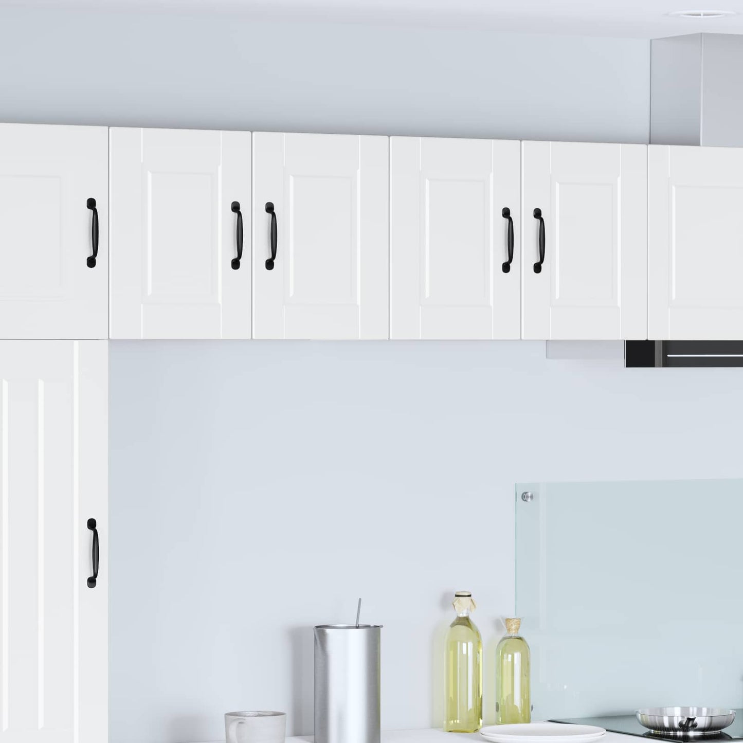 Wall Cabinet PORTO 2 pcs White 60 x 31 x 40 cm Engineered Wood