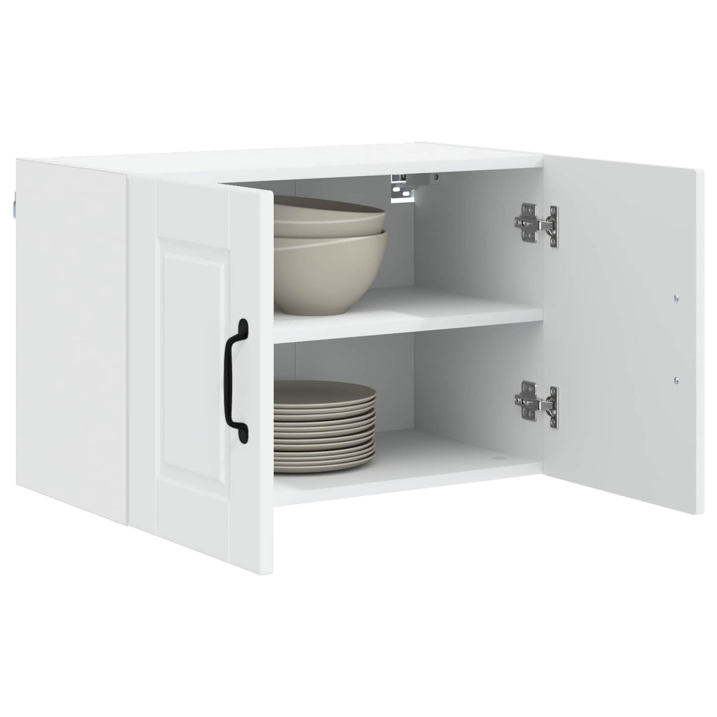 Wall Cabinet PORTO 2 pcs White 60 x 31 x 40 cm Engineered Wood