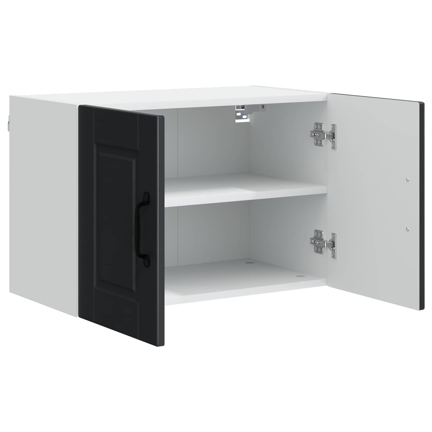 Wall Cabinet PORTO Black 60 x 31 x 40 cm Engineered Wood