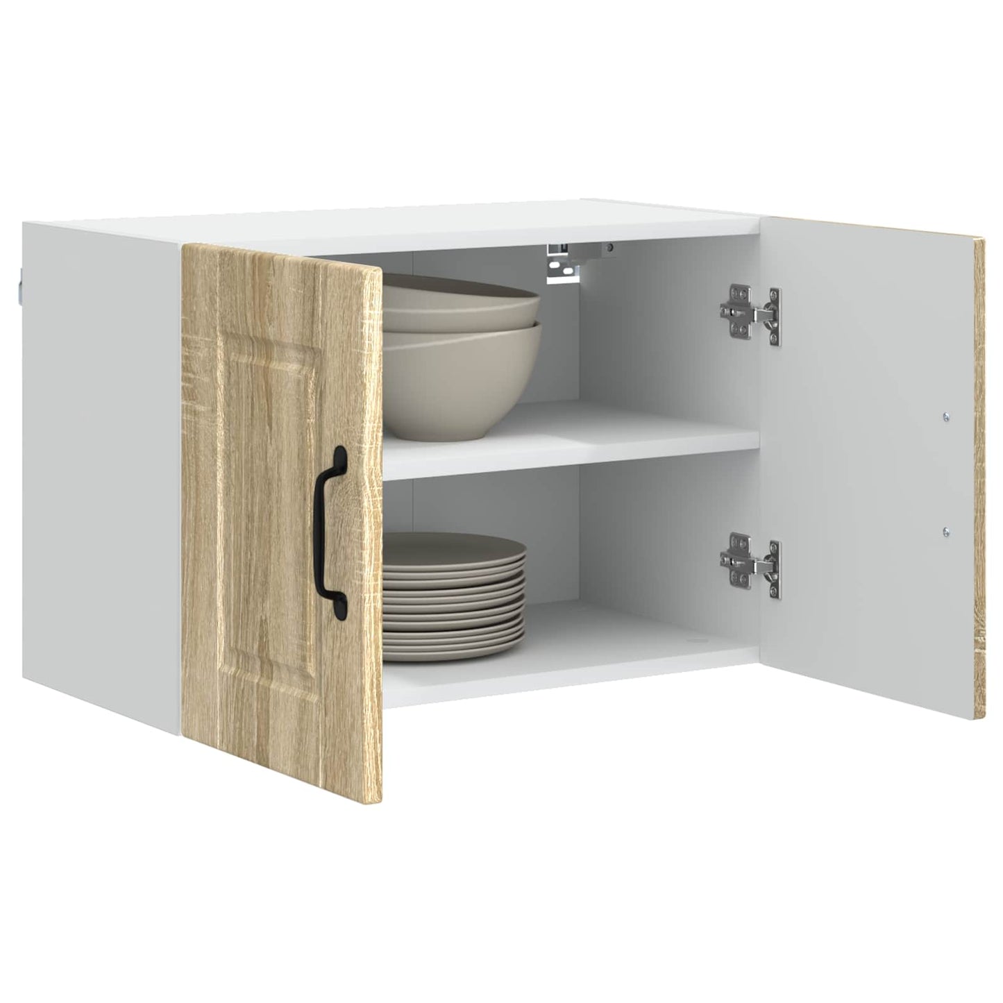 Wall Cabinet PORTO Sonoma Oak 60 x 31 x 40 cm Engineered Wood