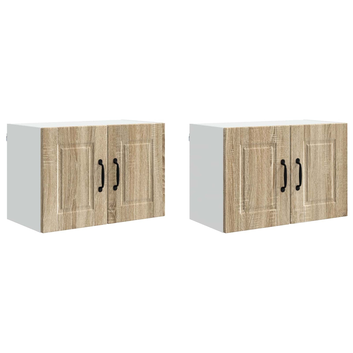 Wall Cabinet PORTO 2 pcs Sonoma Oak 60 x 31 x 40 cm