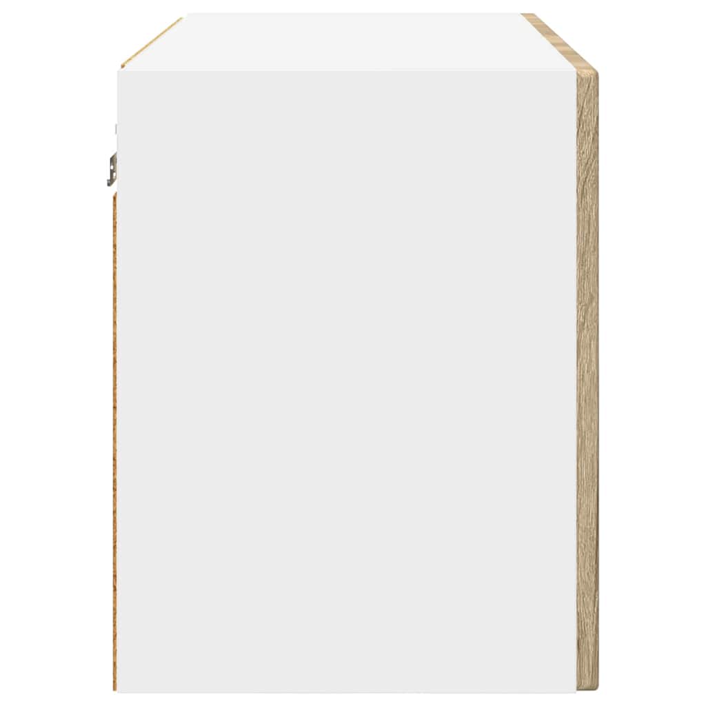 Wall Cabinet PORTO 2 pcs Sonoma Oak 60 x 31 x 40 cm