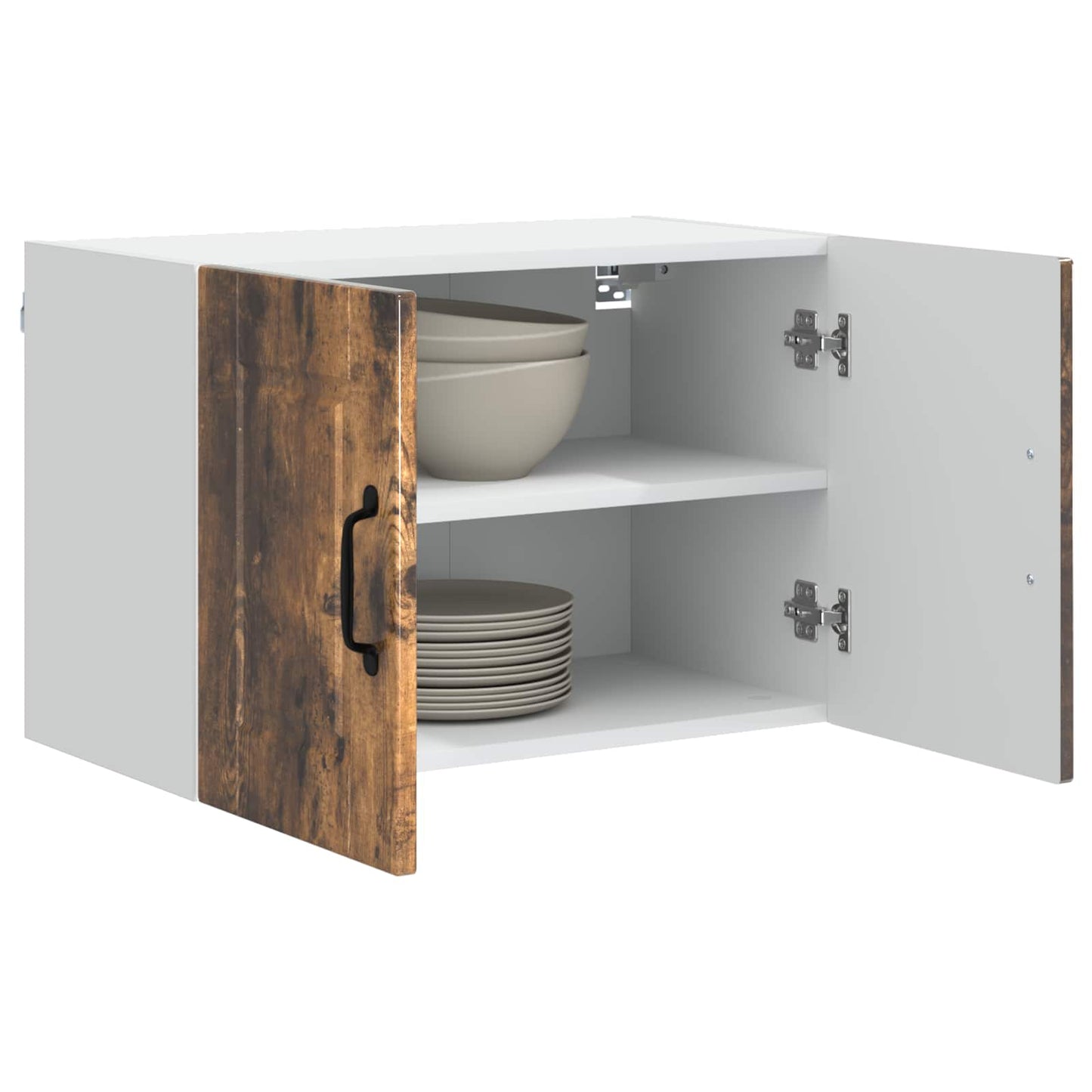 Wall Cabinet PORTO Smoked Oak 60 x 31 x 40 cm Engineered Wood
