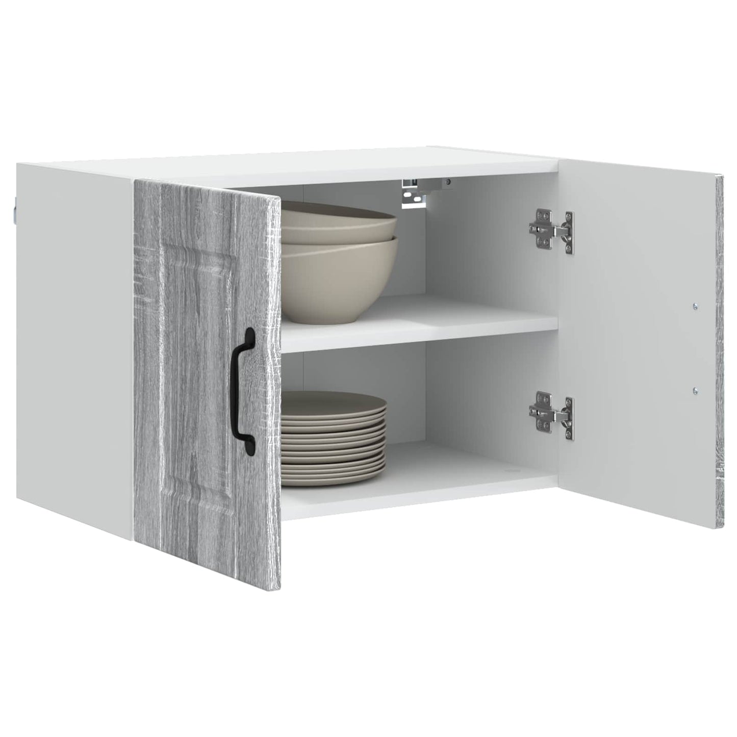 Wall Cabinet PORTO Grey Sonoma 60 x 31 x 40 cm Engineered Wood