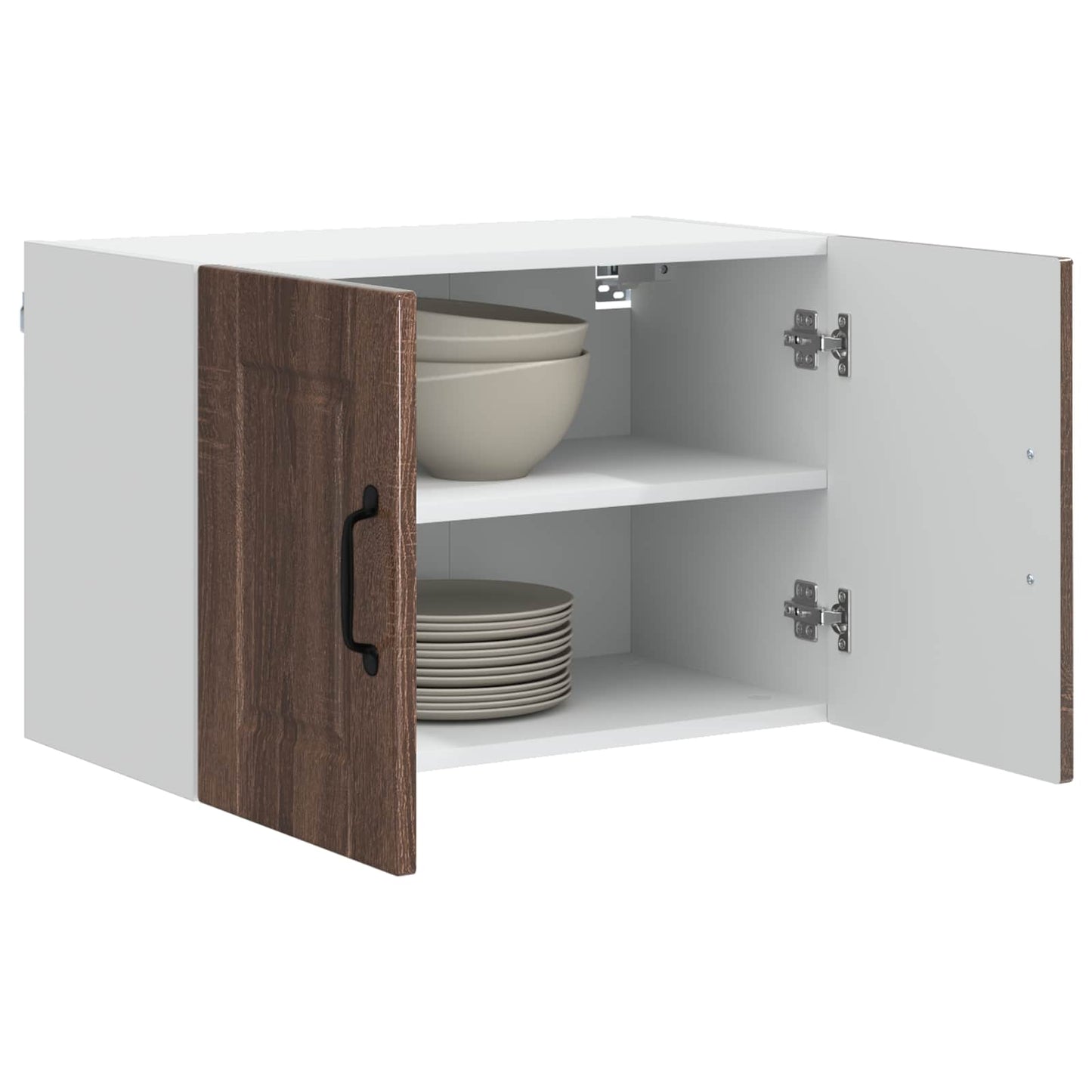 Wall Cabinet PORTO Brown Oak 60 x 31 x 40 cm Engineered Wood
