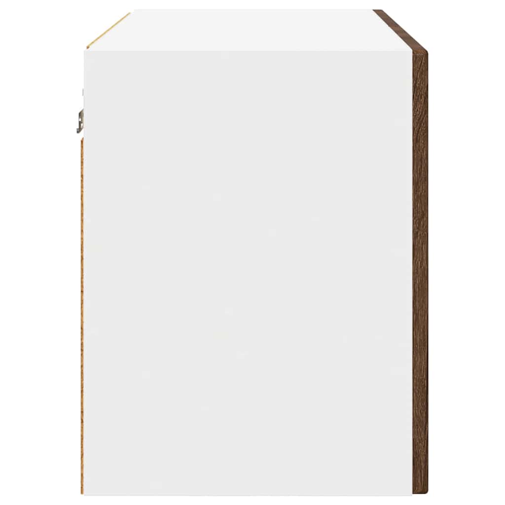 Wall Cabinet PORTO Brown Oak 60 x 31 x 40 cm Engineered Wood