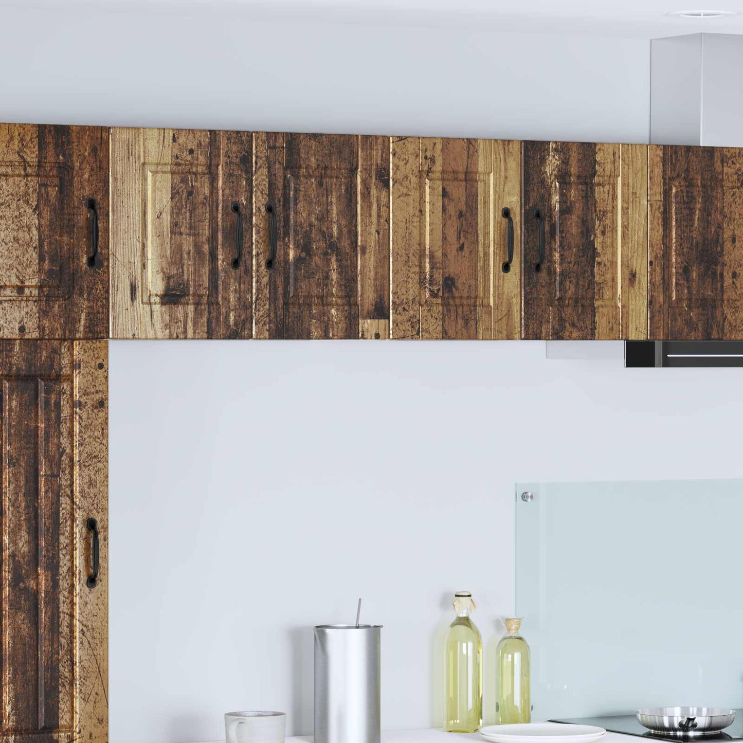 Wall Cabinet PORTO Old Wood 60 x 31 x 40 cm Engineered Wood