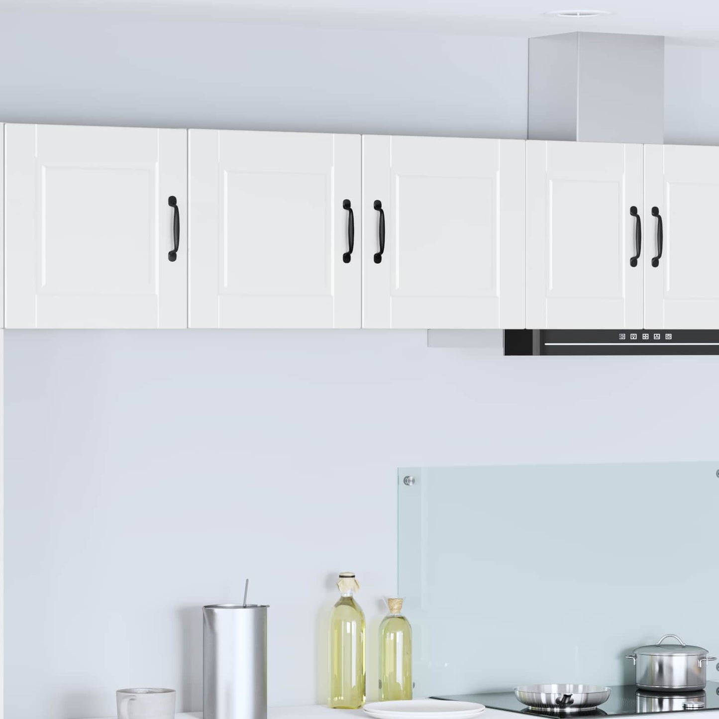 Wall Cabinet PORTO White 80 x 31 x 40 cm Engineered Wood