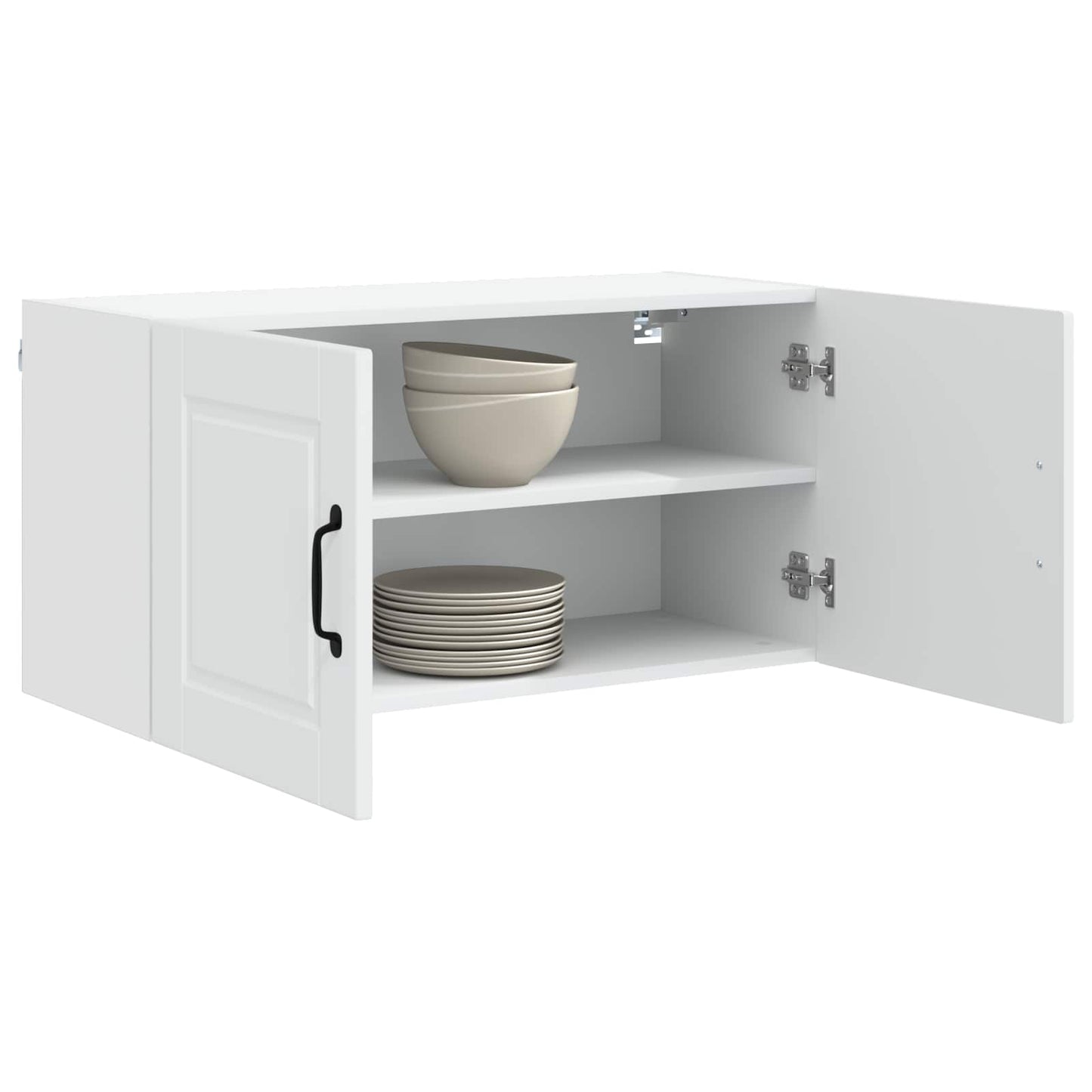 Wall Cabinet PORTO White 80 x 31 x 40 cm Engineered Wood