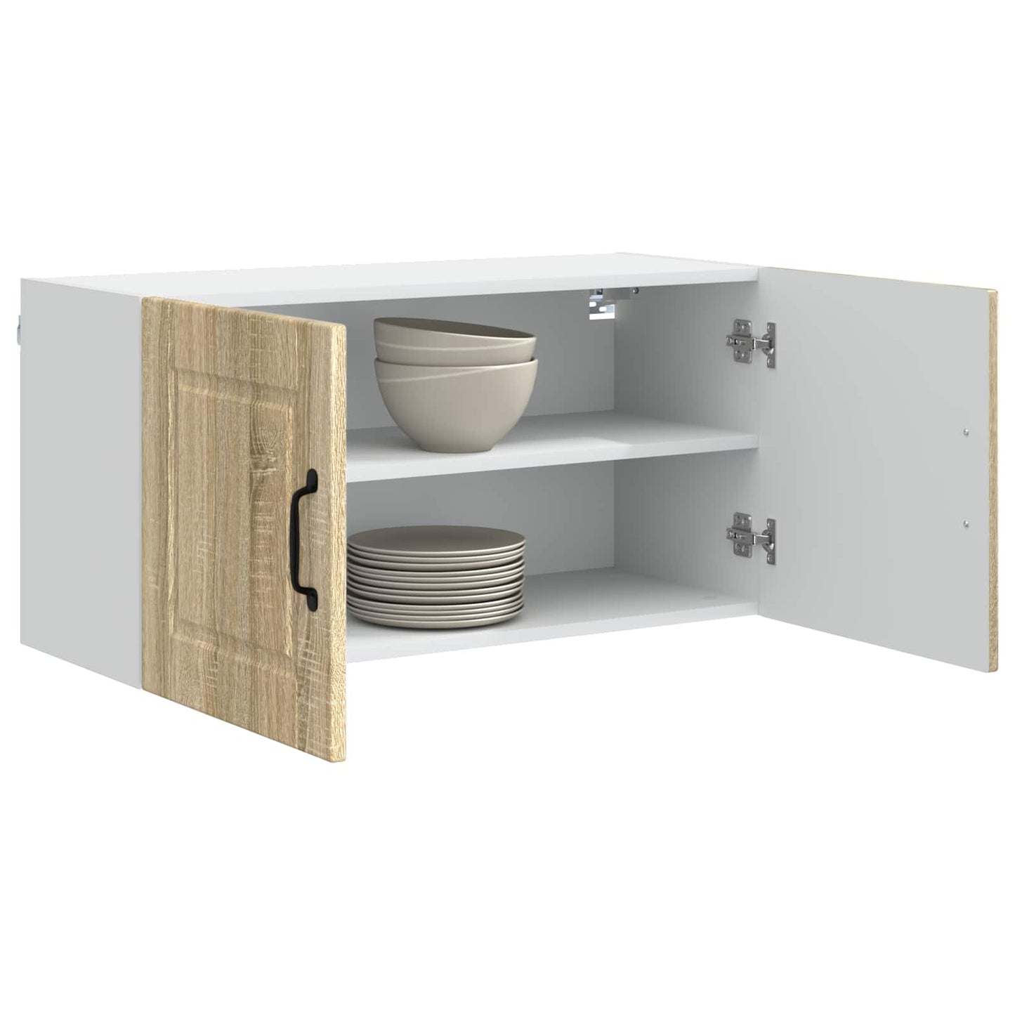 Wall Cabinet PORTO Sonoma Oak 80 x 31 x 40 cm Engineered Wood