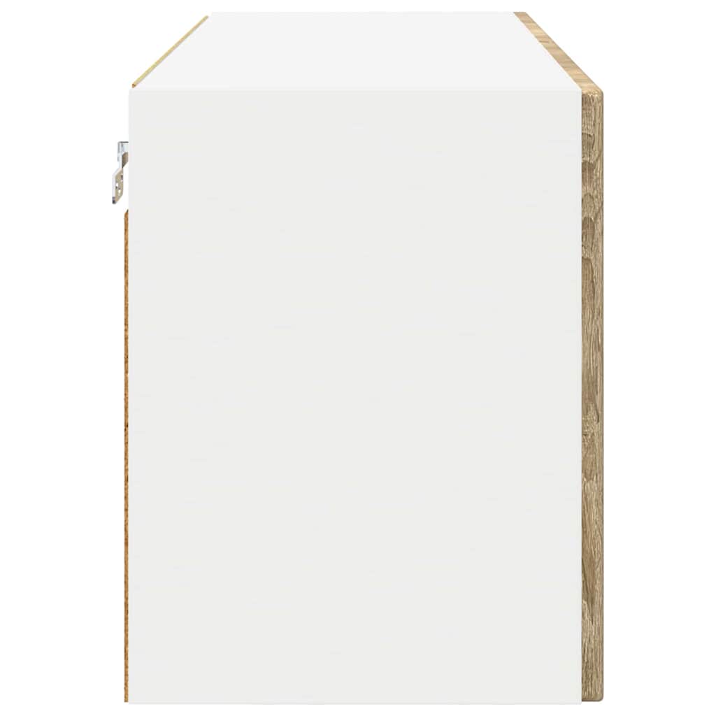 Wall Cabinet PORTO Sonoma Oak 80 x 31 x 40 cm Engineered Wood