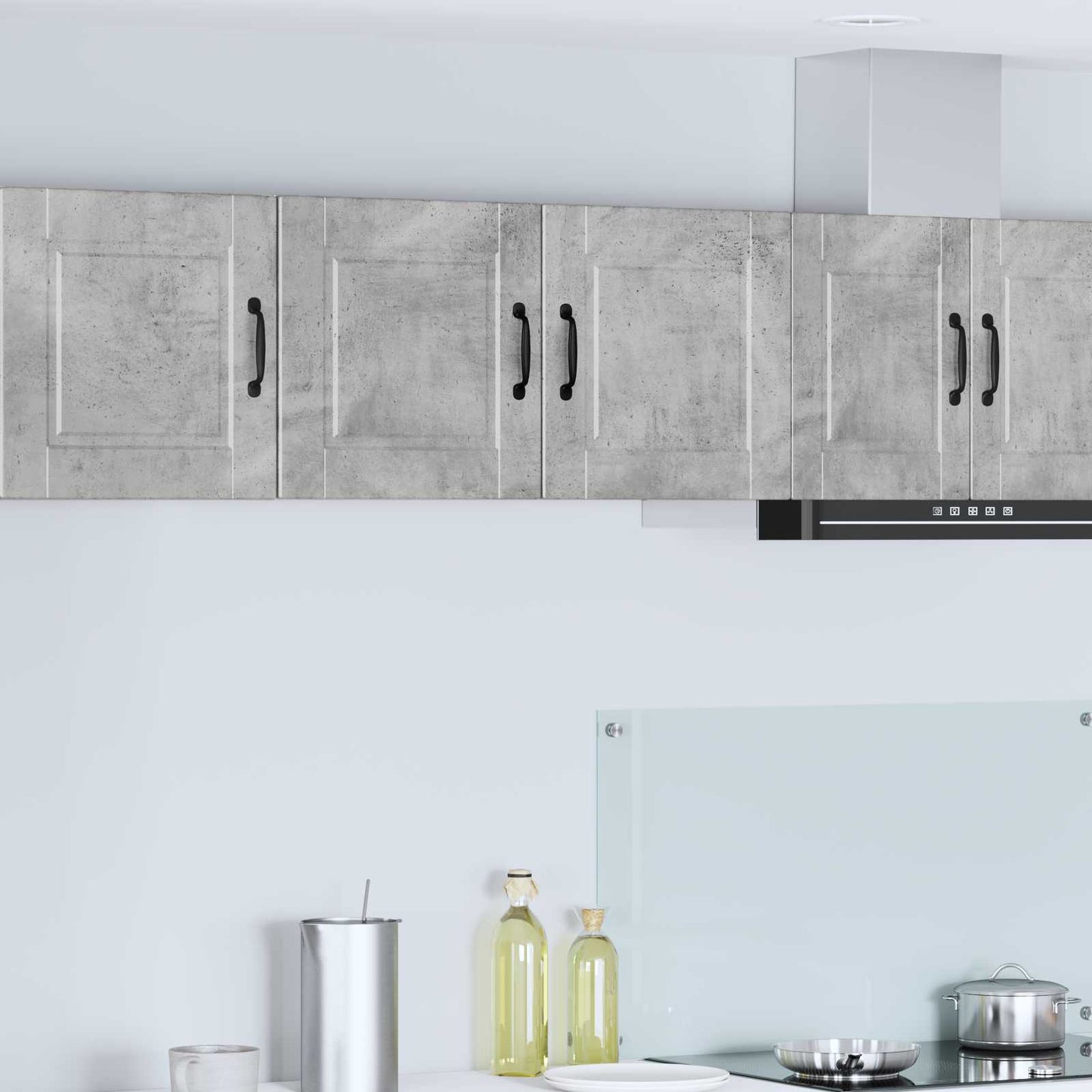 Wall Cabinet PORTO Concrete Grey 80 x 31 x 40 cm