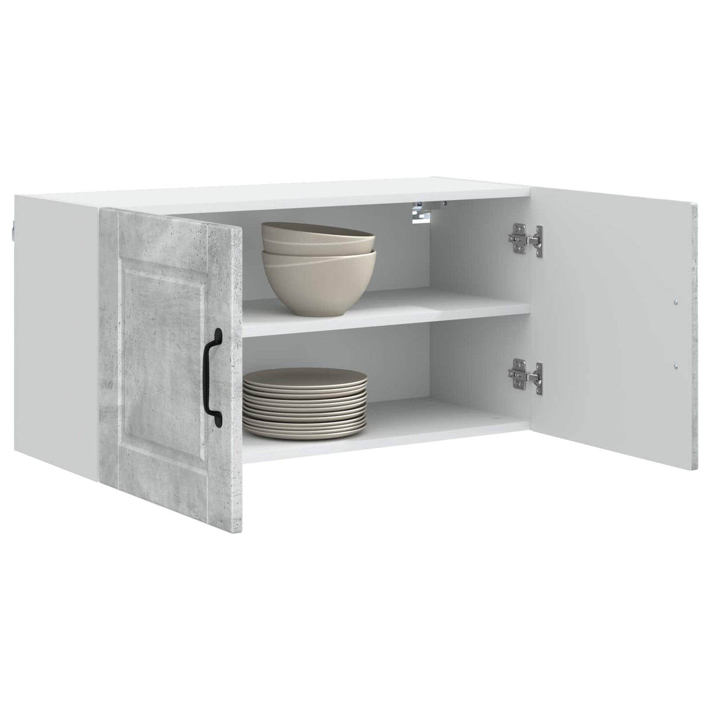 Wall Cabinet PORTO Concrete Grey 80 x 31 x 40 cm