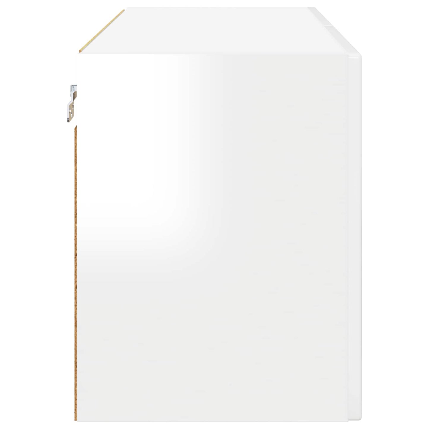 Wall Cabinet PORTO High Gloss White 80 x 31 x 40 cm