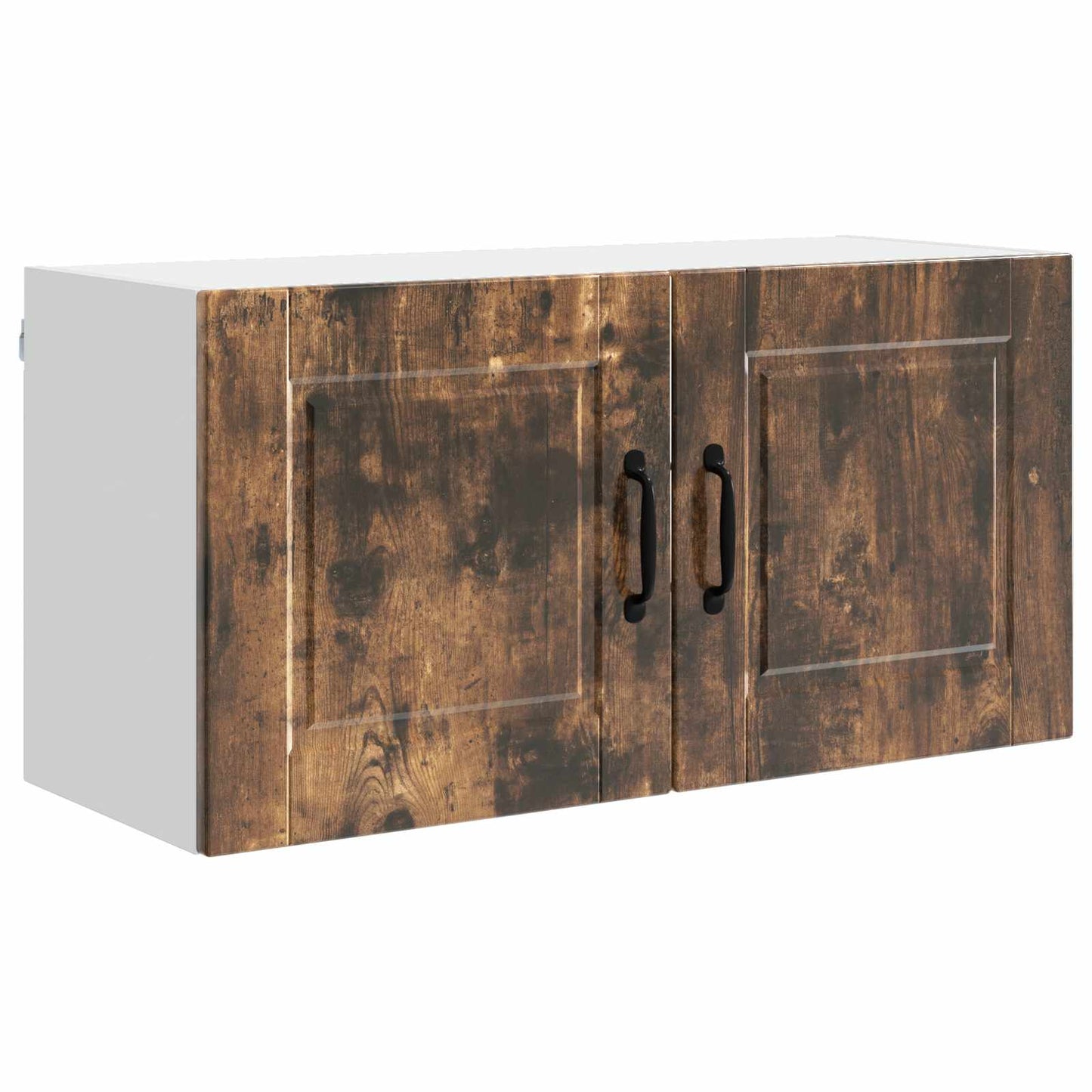 Wall Cabinet PORTO Smoked Oak 80 x 31 x 40 cm Engineered Wood