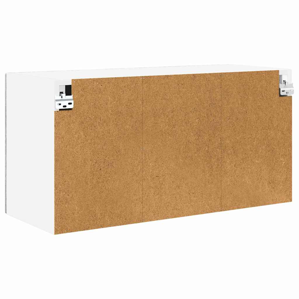 Wall Cabinet PORTO Grey Sonoma 80 x 31 x 40 cm Engineered Wood