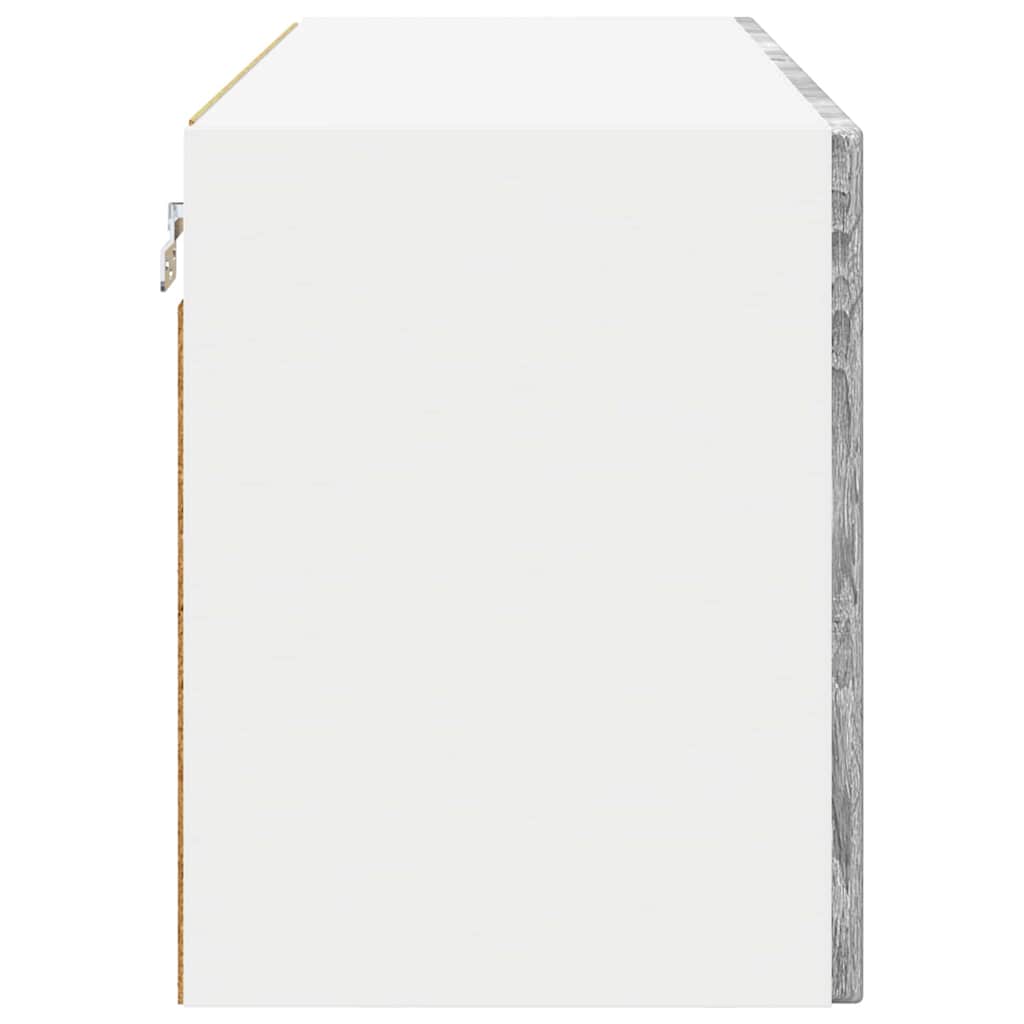 Wall Cabinet PORTO Grey Sonoma 80 x 31 x 40 cm Engineered Wood