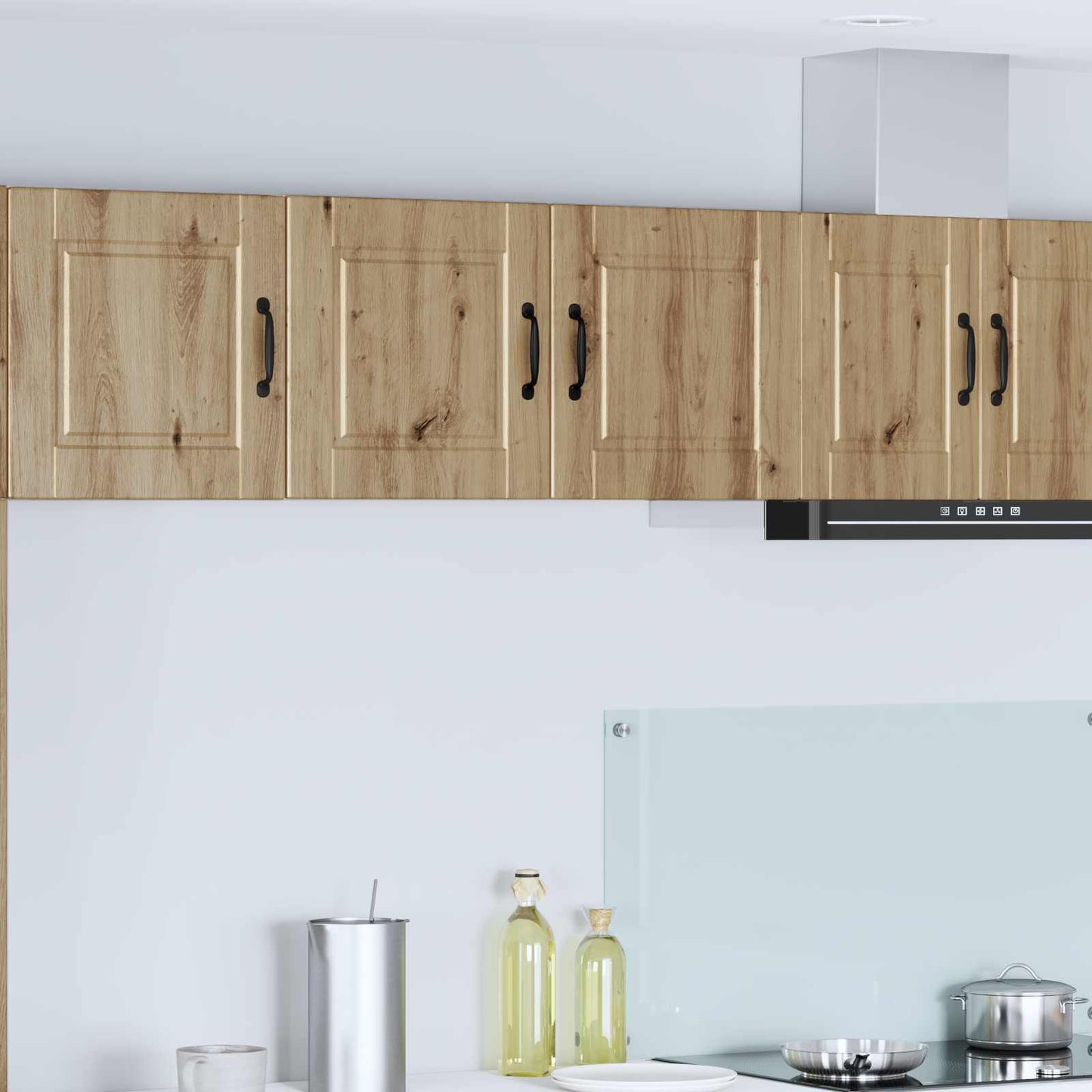 Wall Cabinet PORTO Artisan Oak 80 x 31 x 40 cm Engineered Wood