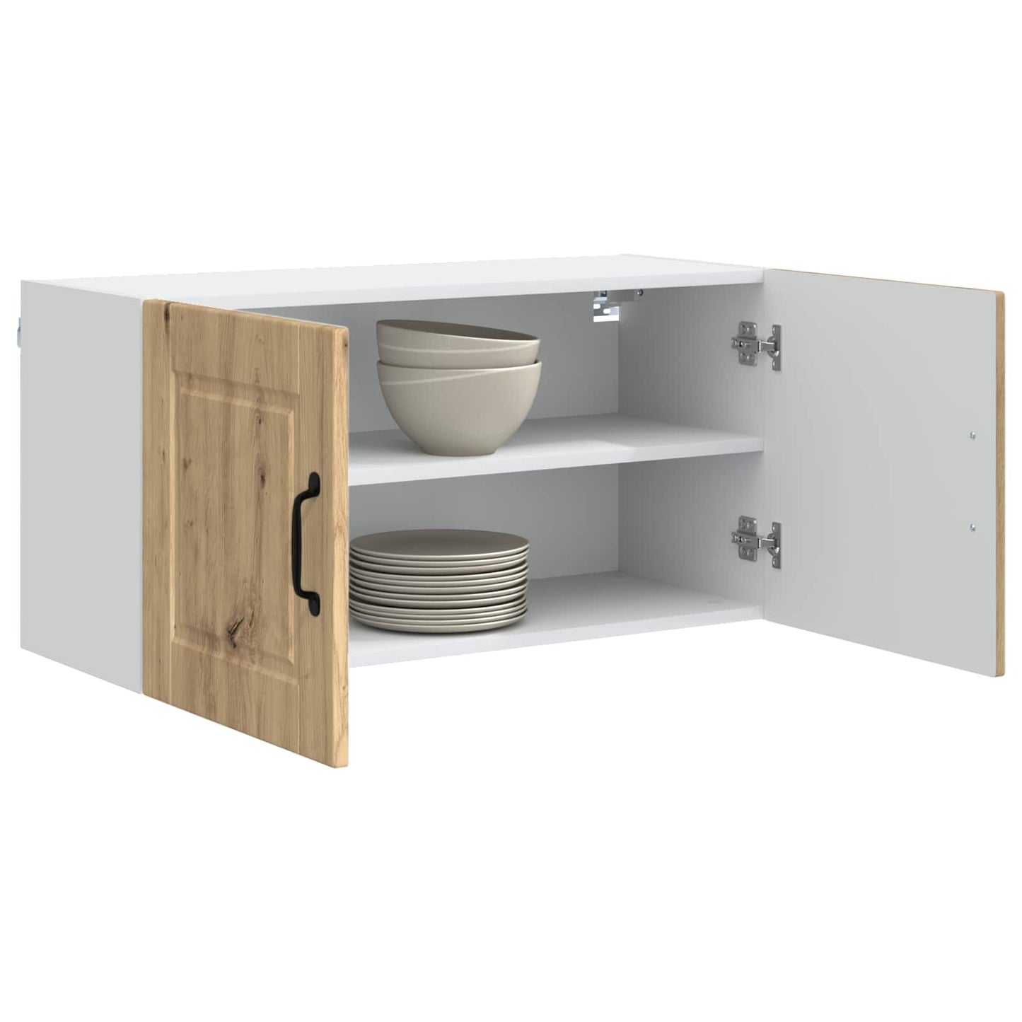 Wall Cabinet PORTO Artisan Oak 80 x 31 x 40 cm Engineered Wood
