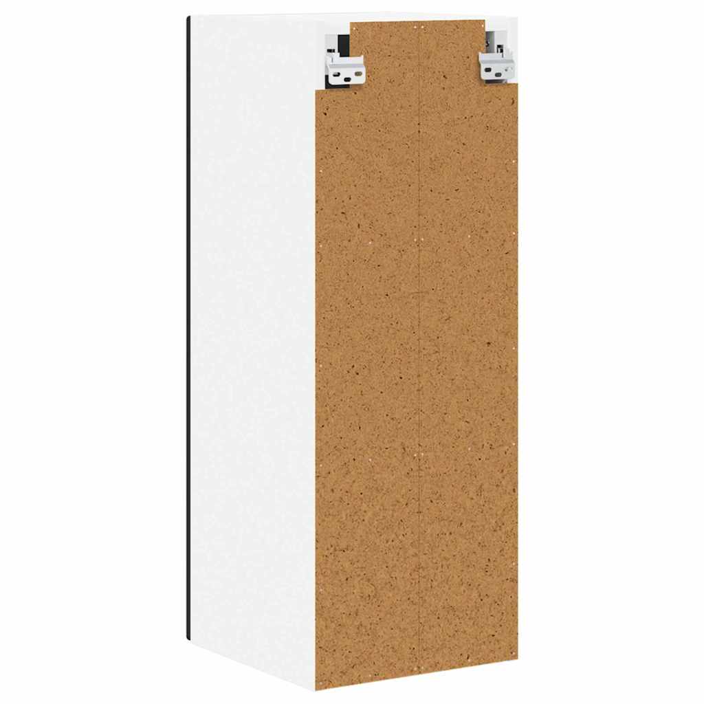 Wall Cabinet PORTO 2 pcs Black 30 x 31 x 80 cm Engineered Wood