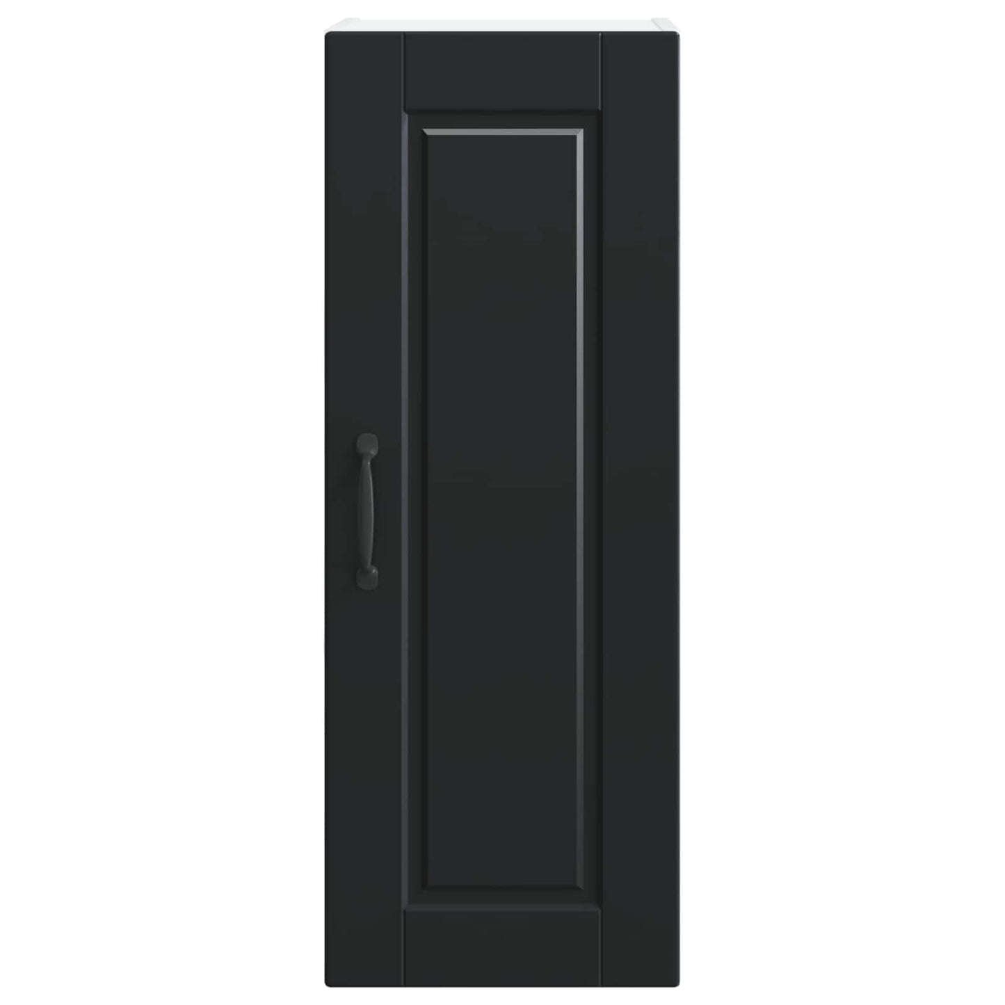 Wall Cabinet PORTO 2 pcs Black 30 x 31 x 80 cm Engineered Wood