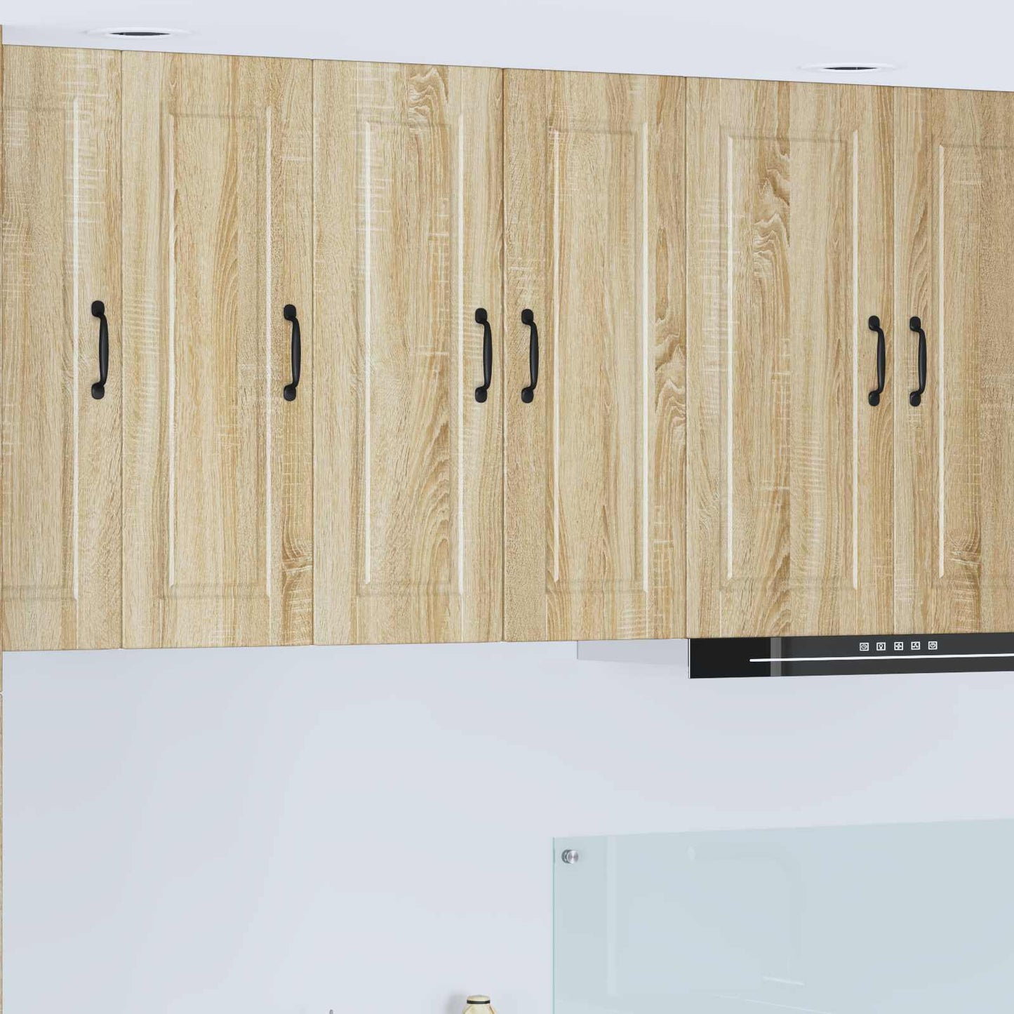 Wall Cabinet PORTO 2 pcs Sonoma Oak 30 x 31 x 80 cm