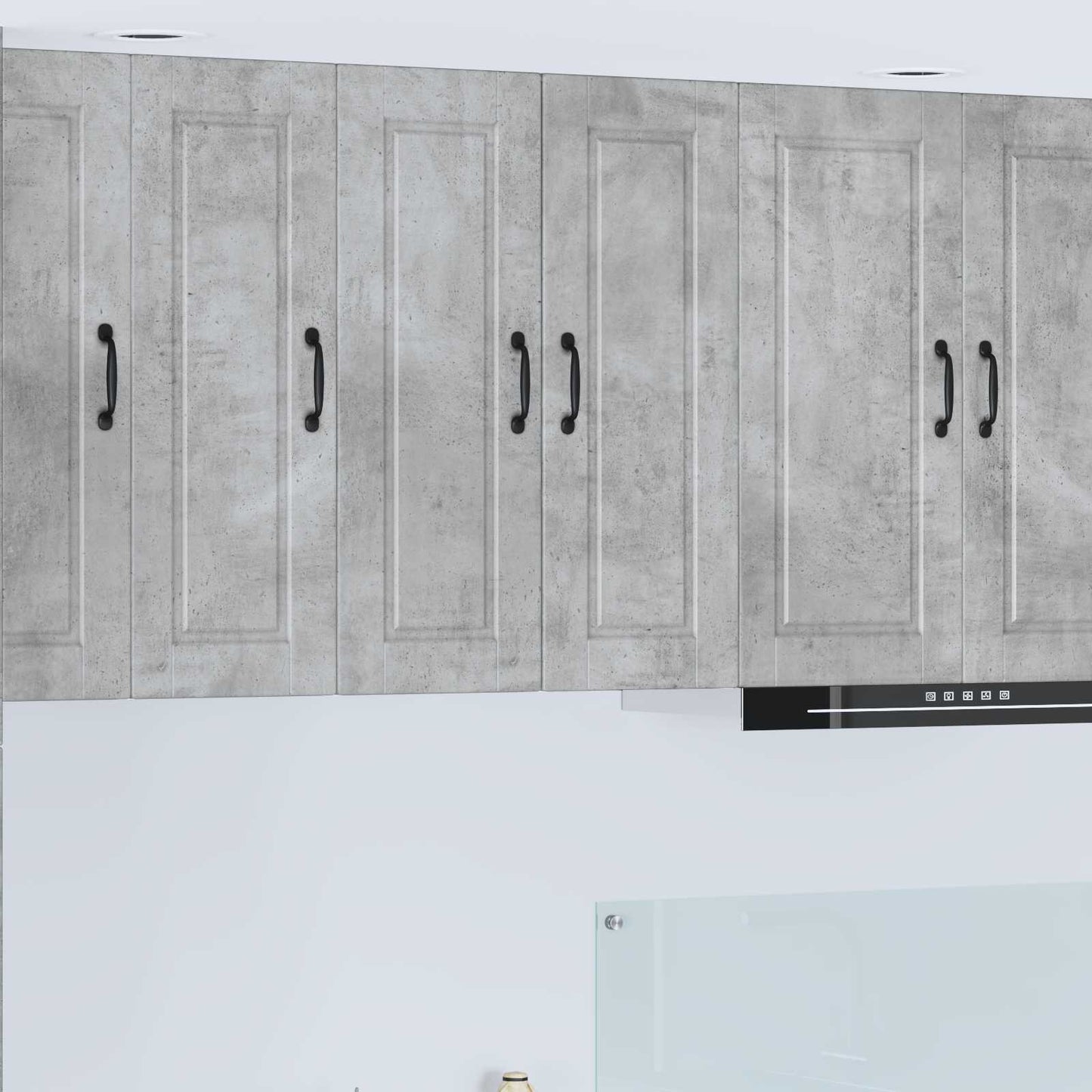 Wall Cabinet PORTO Concrete Grey 30 x 31 x 80 cm