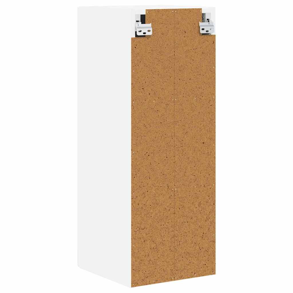 Wall Cabinet PORTO 2 pcs High Gloss White 30 x 31 x 80 cm