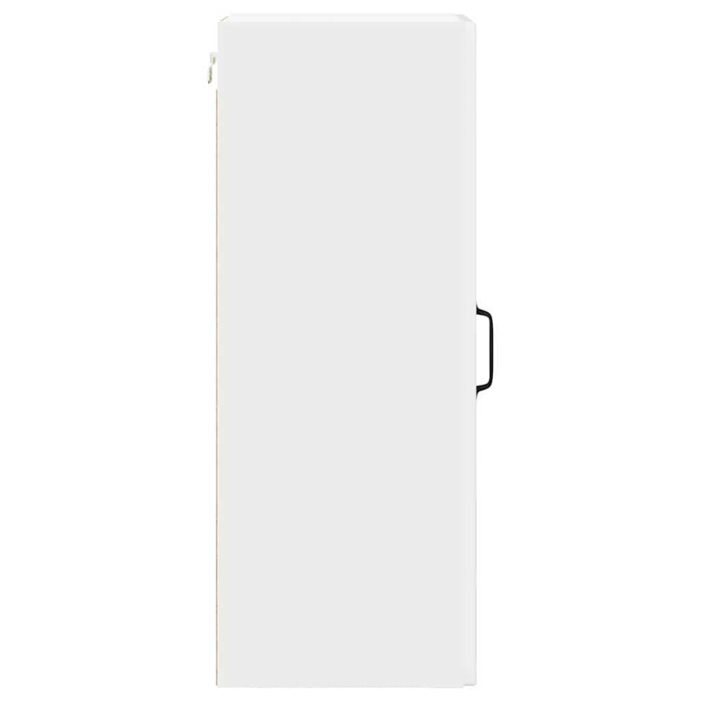 Wall Cabinet PORTO 2 pcs High Gloss White 30 x 31 x 80 cm