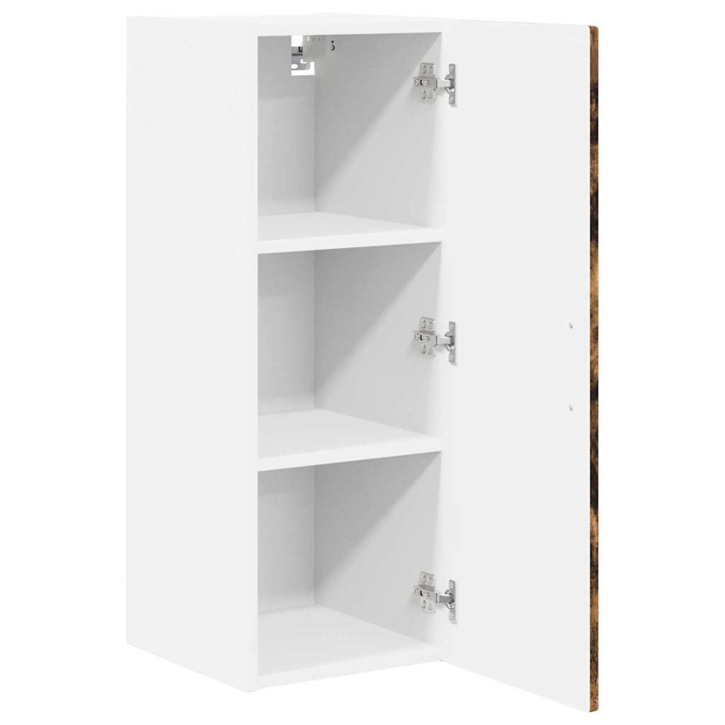 Wall Cabinet PORTO 2 pcs Smoked Oak 30 x 31 x 80 cm