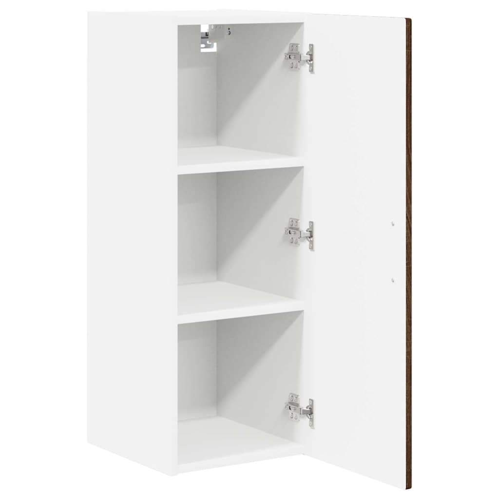 Wall Cabinet PORTO 2 pcs Brown Oak 30 x 31 x 80 cm