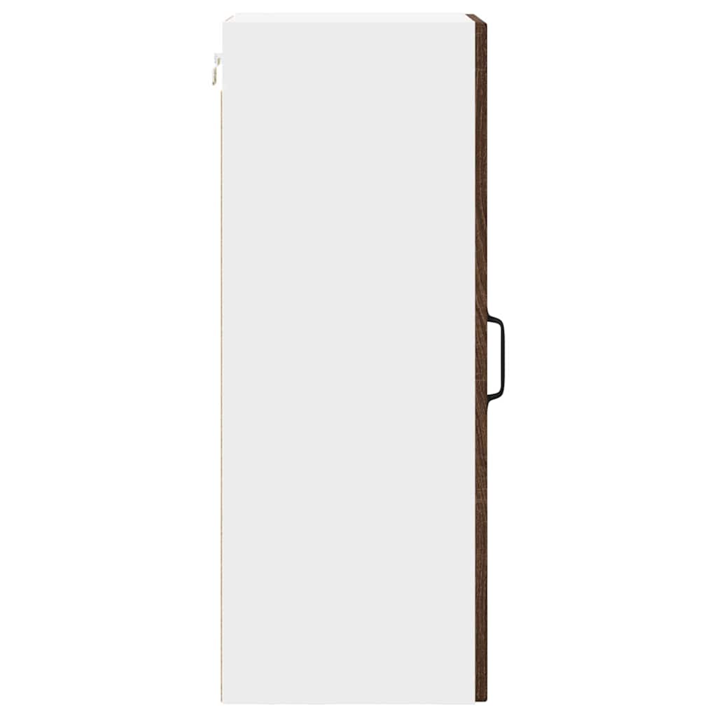 Wall Cabinet PORTO 2 pcs Brown Oak 30 x 31 x 80 cm