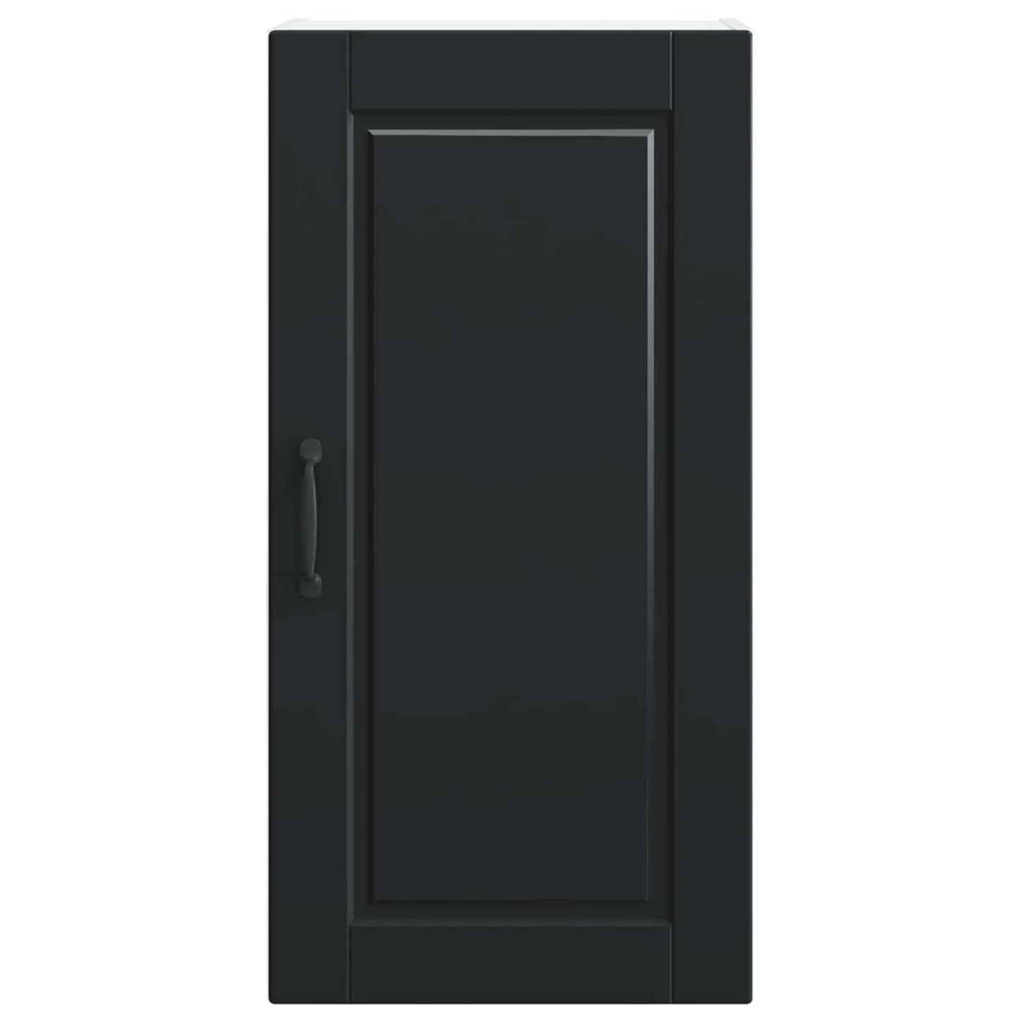 Wall Cabinet Black 40 x 31 x 80 cm Engineered Wood