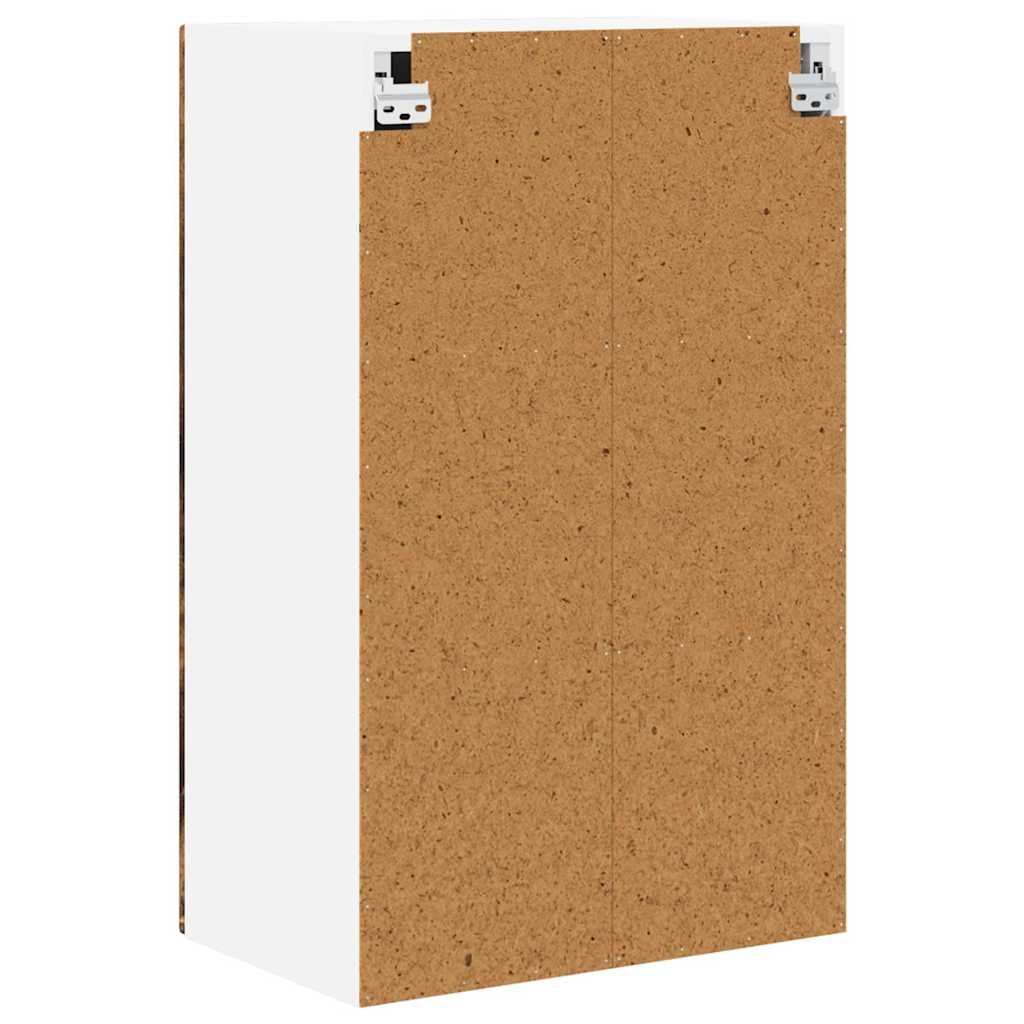 Wall Cabinet PORTO Smoked Oak 50 x 31 x 80 cm Engineered Wood