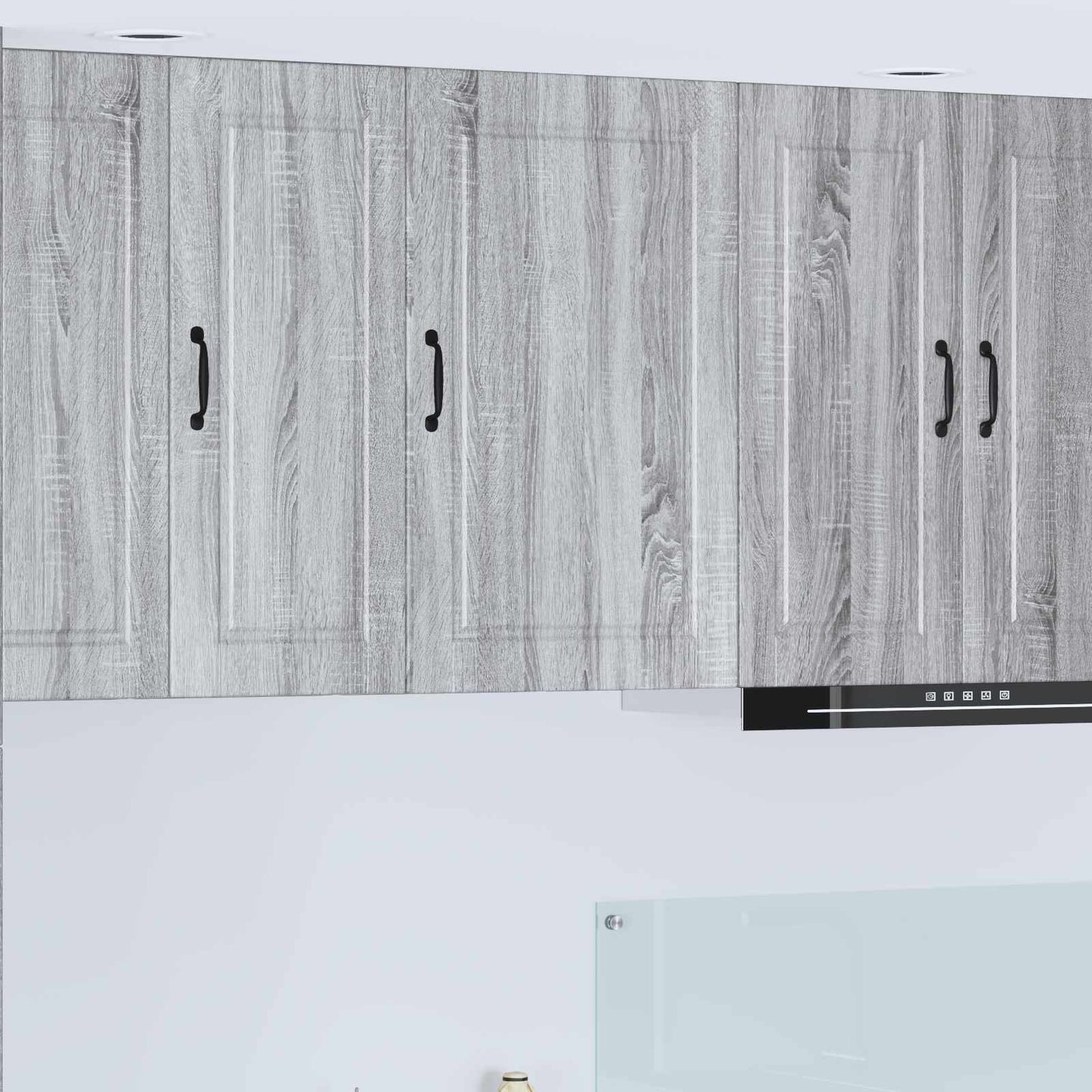 Wall Cabinet PORTO Grey Sonoma 50 x 31 x 80 cm Engineered Wood