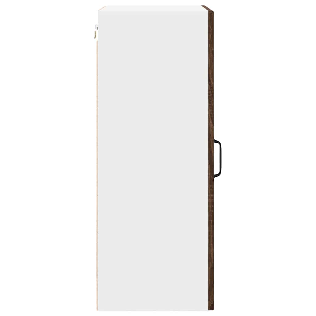 Wall Cabinet PORTO Brown Oak 50 x 31 x 80 cm Engineered Wood