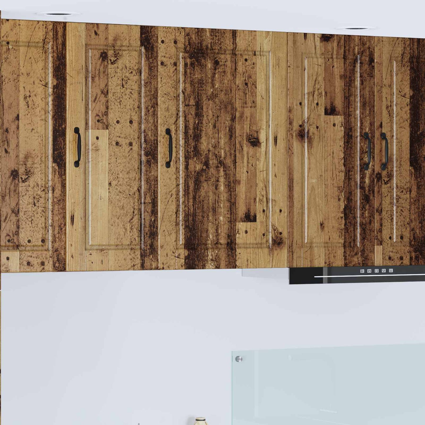 Wall Cabinet PORTO Old Wood 50 x 31 x 80 cm Engineered Wood