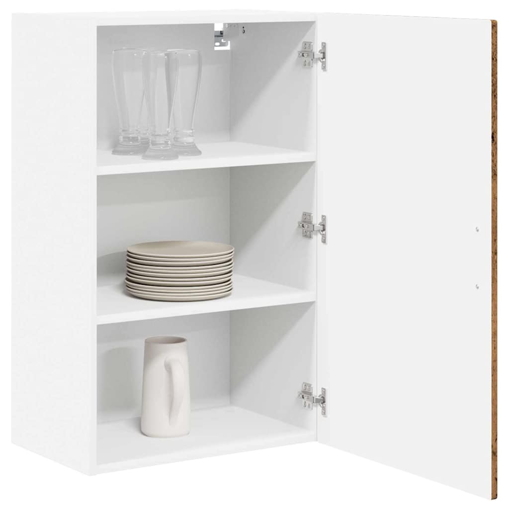 Wall Cabinet PORTO Old Wood 50 x 31 x 80 cm Engineered Wood